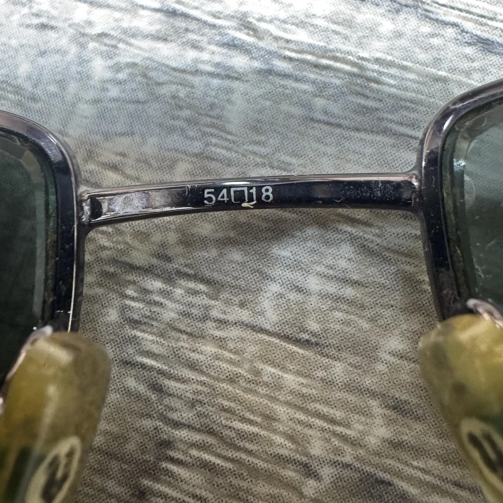 Republica Sunglasses Frames Only Mens 54-18-135 Brown Tortoise Green Square‎
